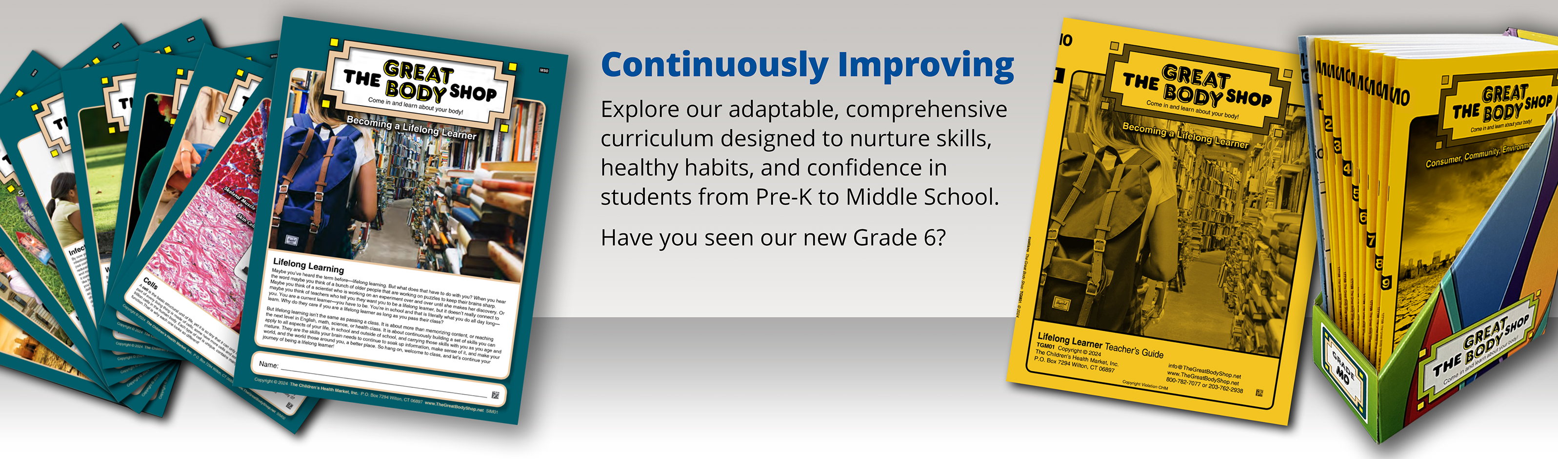 Click on this banner to learn more about our Grade 6 Curriculum